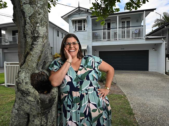 24/1/2024: Pamela Felling, with her new home in Kedron, Brisbane.   pic: Lyndon Mechielsen/Courier Mail