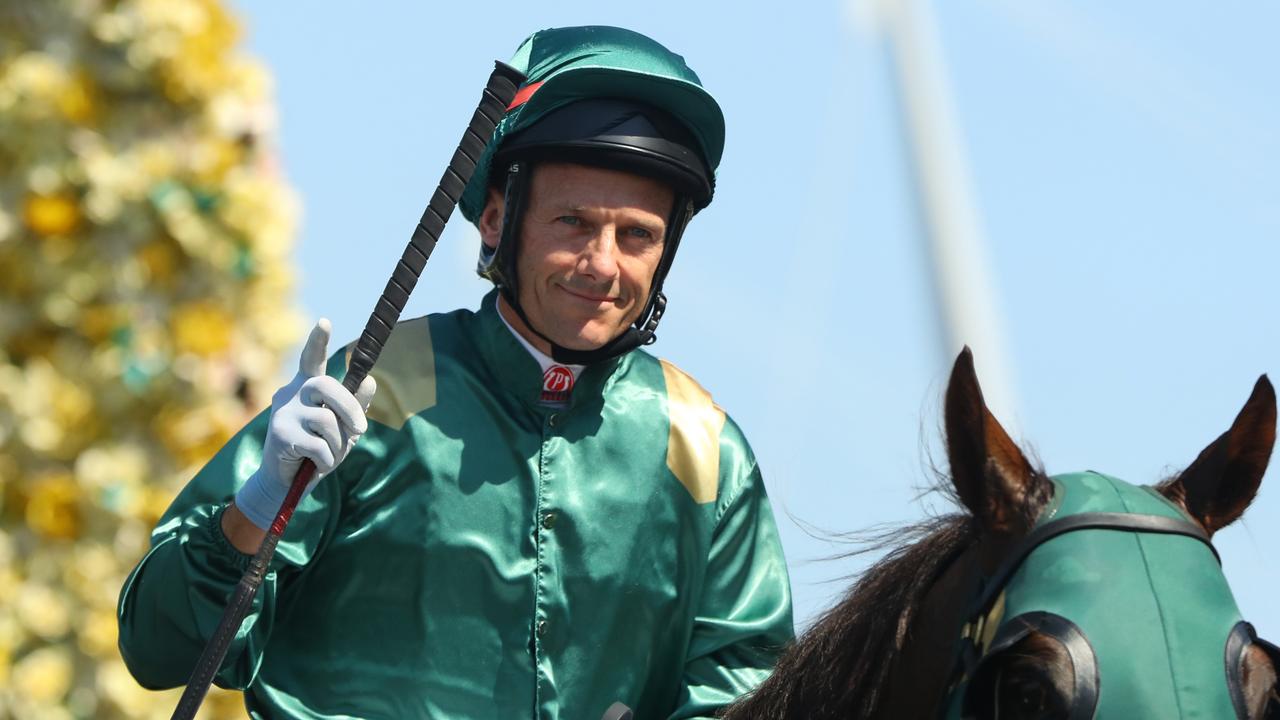 Brett Prebble riding Cannonball wins Race 5 City Tatts Group M McCarten Quality during Chandon Ladies Day, Sydney Racing at Rosehill Gardens on March 11, 2023 in Sydney, Australia. (Photo by Jeremy Ng/Getty Images)