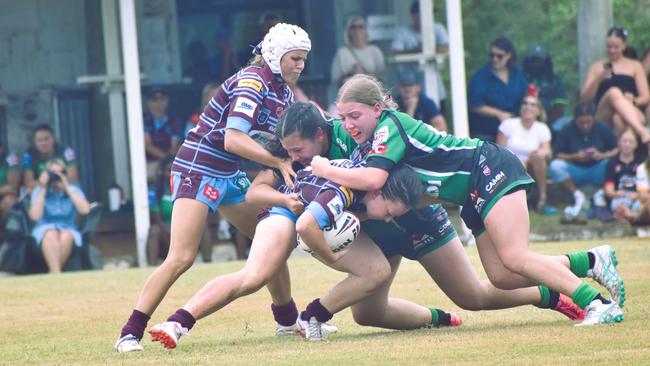 Harvey Norman under-17s, Round 1, CQ Capras versus Townsville Blackhawks at Webb Park, Yeppoon, on February 15, 2025.