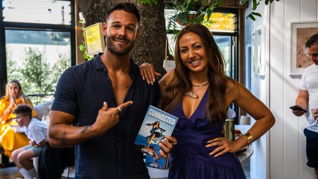 Carlin Sterritt with author and wellness expert Andi Lew at the launch of her eighth book Connected.