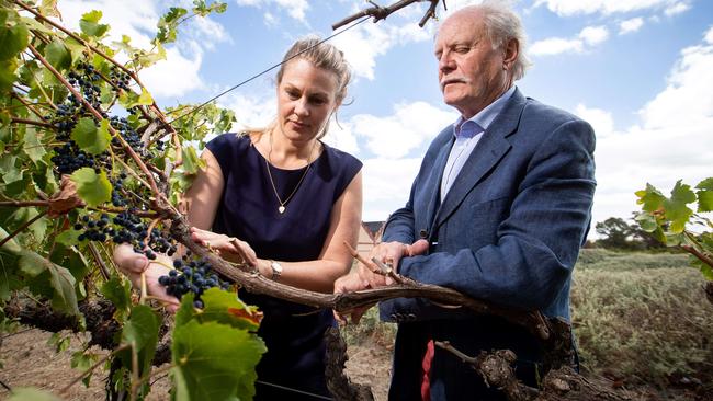 Chateau Tanunda’s Michelle and John Geber.