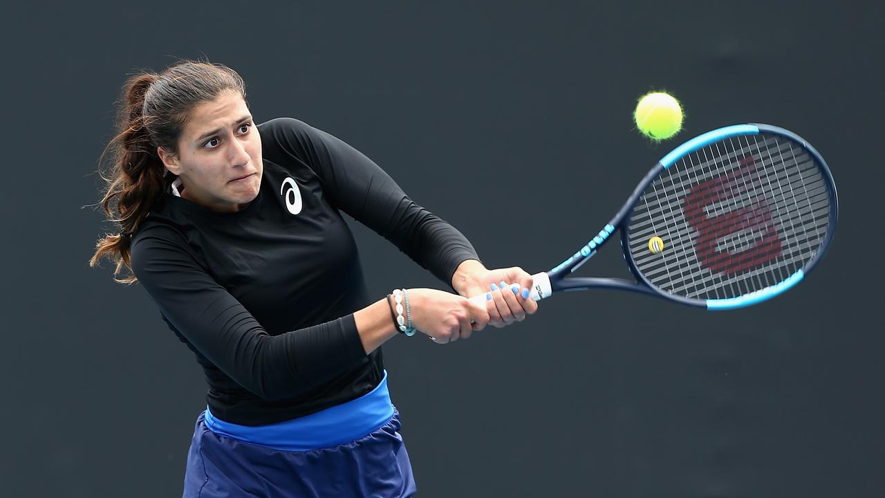 Jaimee Fourlis kept her strong form going in Roland Garros qualifying. Picture: AAP
