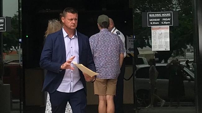 Simon Feakes, 45, pleaded guilty to assault for punching a man in the face for allegedly insulting his girlfriend at the Gold Coast casino on January 18, 2020. Picture: Jodie Callcott.