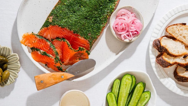 This simple salmon dish is a showstopper for your Christmas table. Photo: Nikki To