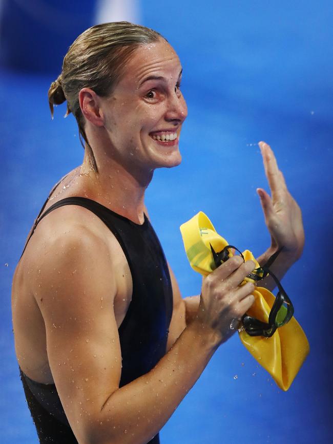 Bronte Campbell. Both sisters attended Kenmore State High School. (Photo by Hannah Peters/Getty Images)