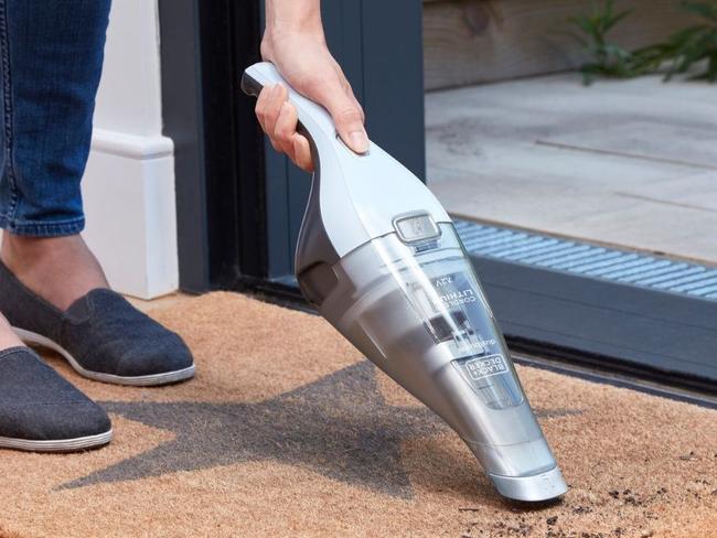 Tackle everyday messes with ease thanks to these handy dustbusters. Picture: Black+Decker.