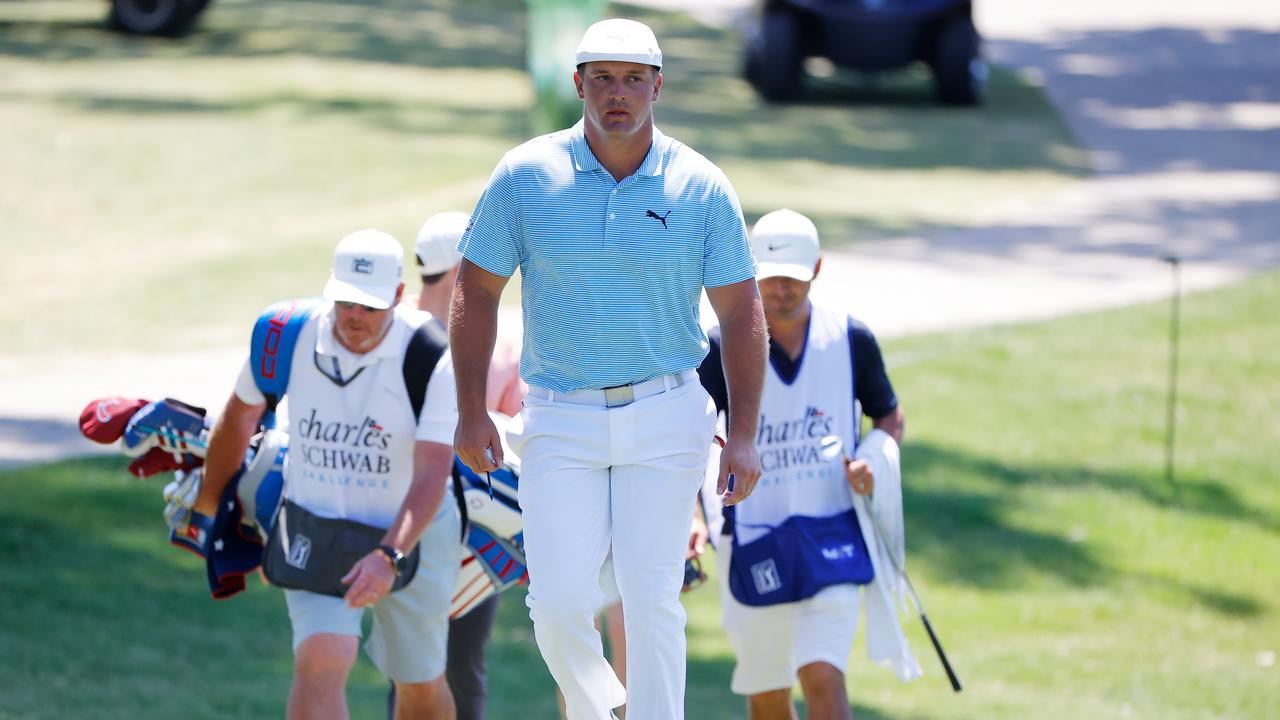 The golfing world’s eyes have been on beefy Bryson DeChambeau.