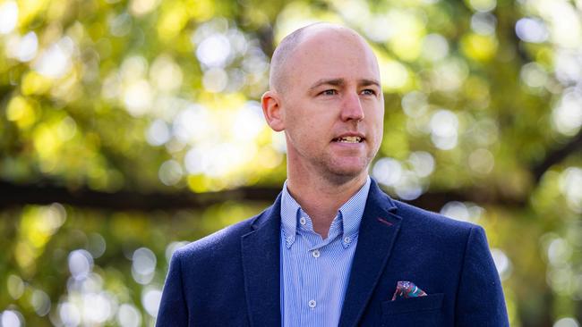 Netball Tasmania chief executive Mitch Coulson. Picture: Linda Higginson