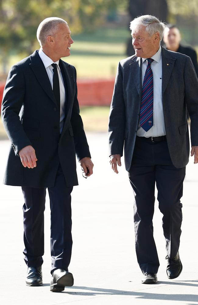 Guy McKenna (left) and David Parkin. Picture: Getty