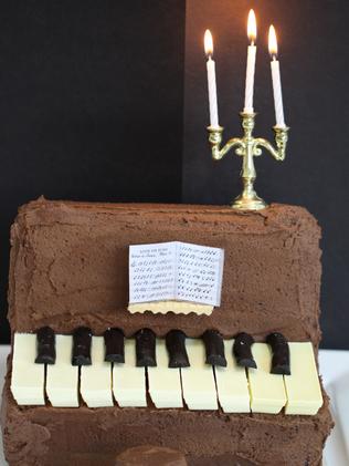 Classic piano cake. photo: Felicity Glennie-Holmes