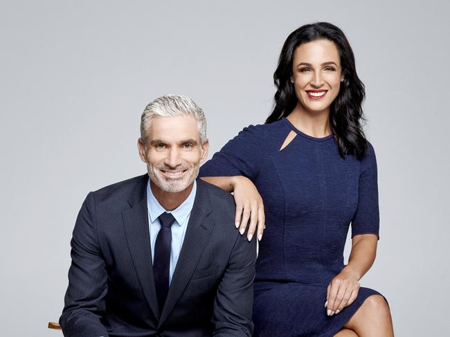 Lucy Zelic and Craig Foster  - SBS World Cup team