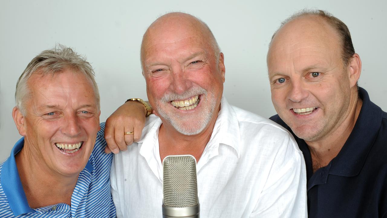 Sandy Roberts, Rex Hunt and Billy Brownless.