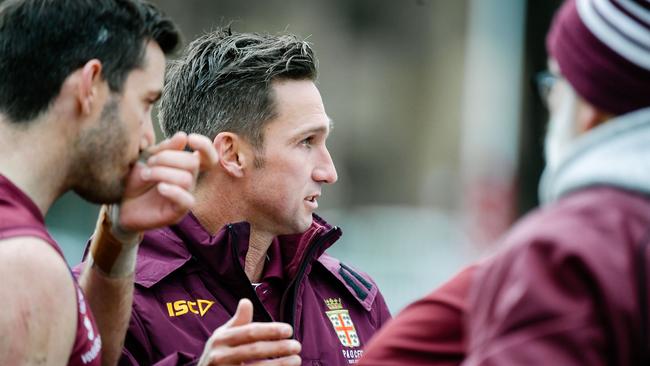 Prince Alfred OC coach Brett Backwell. Picture: AAP/Morgan Sette