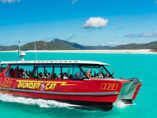 Thundercat offers day tours in the Whitsundays. Picture: Supplied.