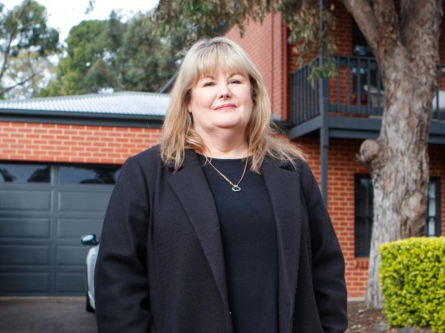 Beaumont seller Joanne Wilkie out the front of her property thatÃ¢â¬â¢s on the market. picture Matt Turner.