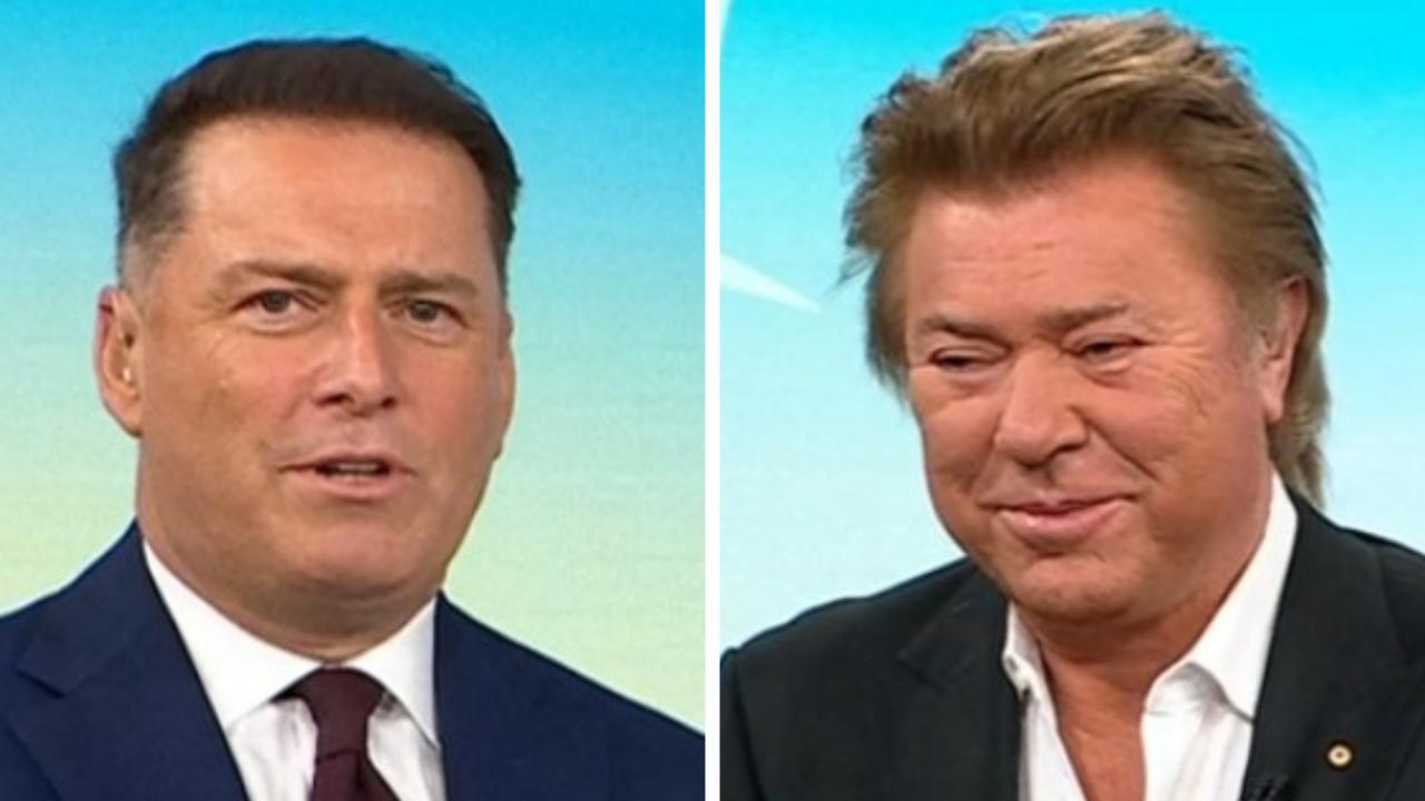 Karl Stefanovic and Richard Wilkins on Today this morning.