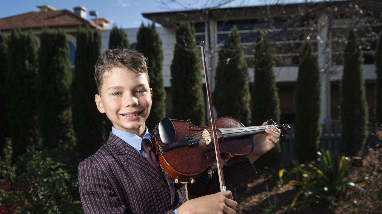 Mitchell Wysel of Toowoomba Anglican School at the 78th City of Toowoomba Eisteddfod at The Empire, Saturday, July 27, 2024. Picture: Kevin Farmer