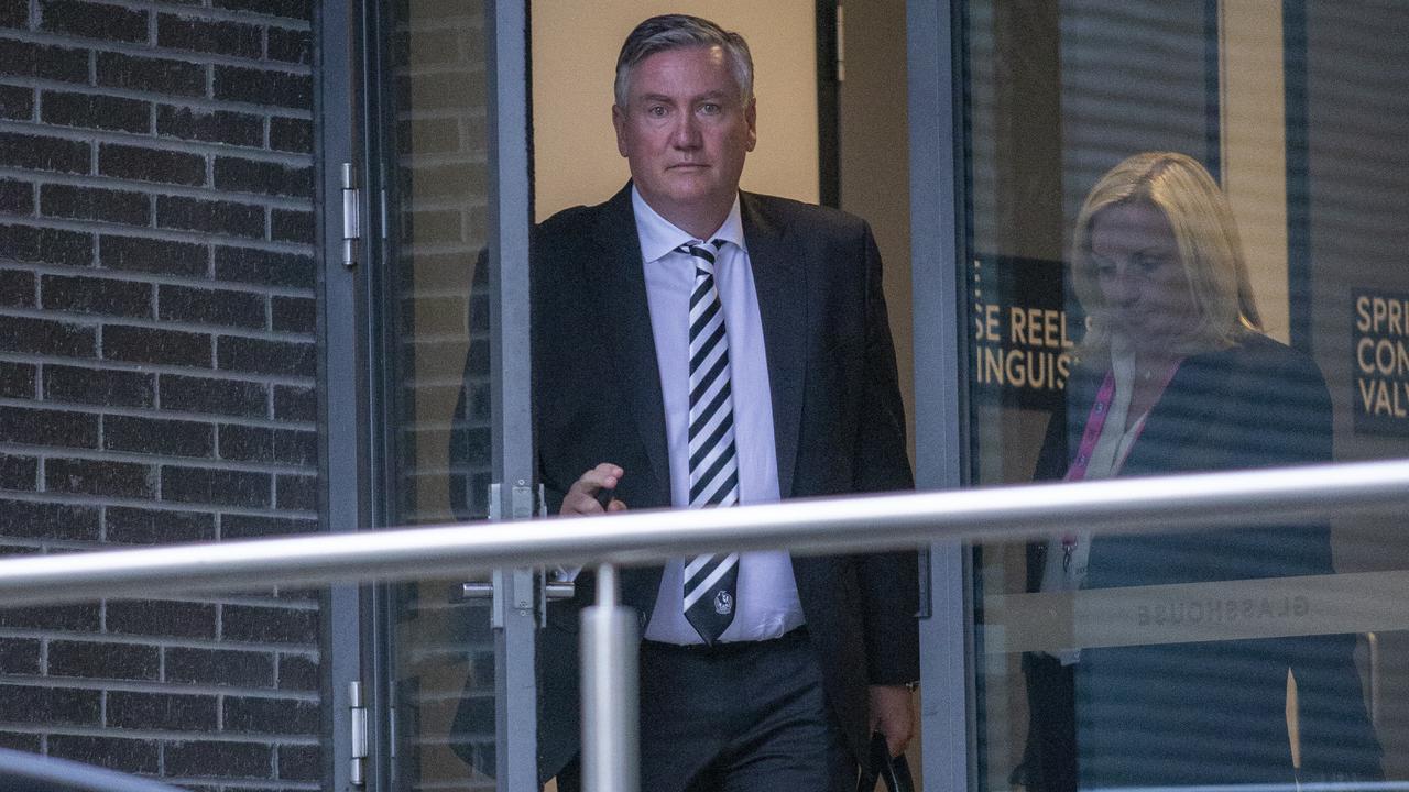 Afl News 2021 Eddie Mcguire Exit As Collingwood President Magpies Board Racism Report Press Conference