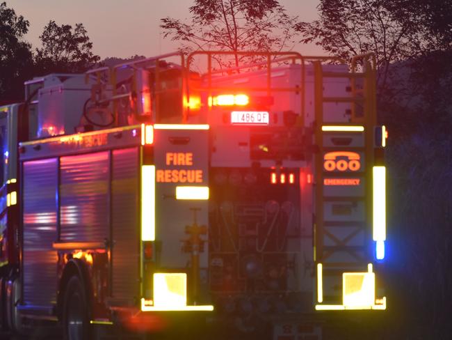 firetruck qfes firies night Picture: Lillian Watkins generic