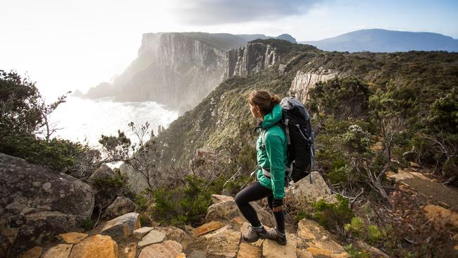 Three Capes Track won a Gold Award at the 2016 Qantas Australian Tourism Awards. PICTURE: Tasmania Parks and Wildlife Service