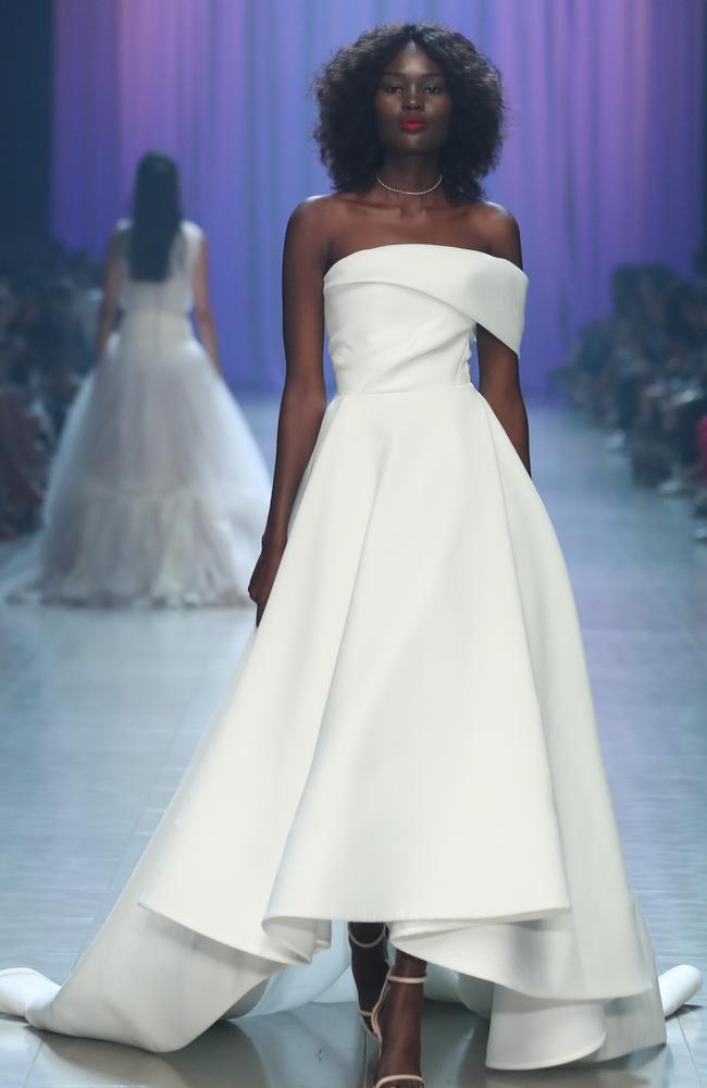 VAMFF runway show 4. Brides. Toni Maticevski