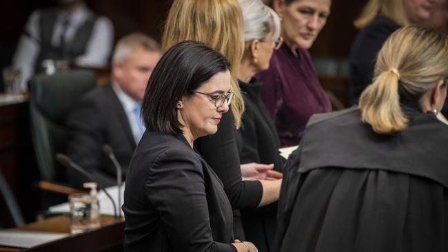 Ella Haddad. First day of Tasmania's new parliament in the House of Assembly after 2021 state election. Picture: Richard Jupe