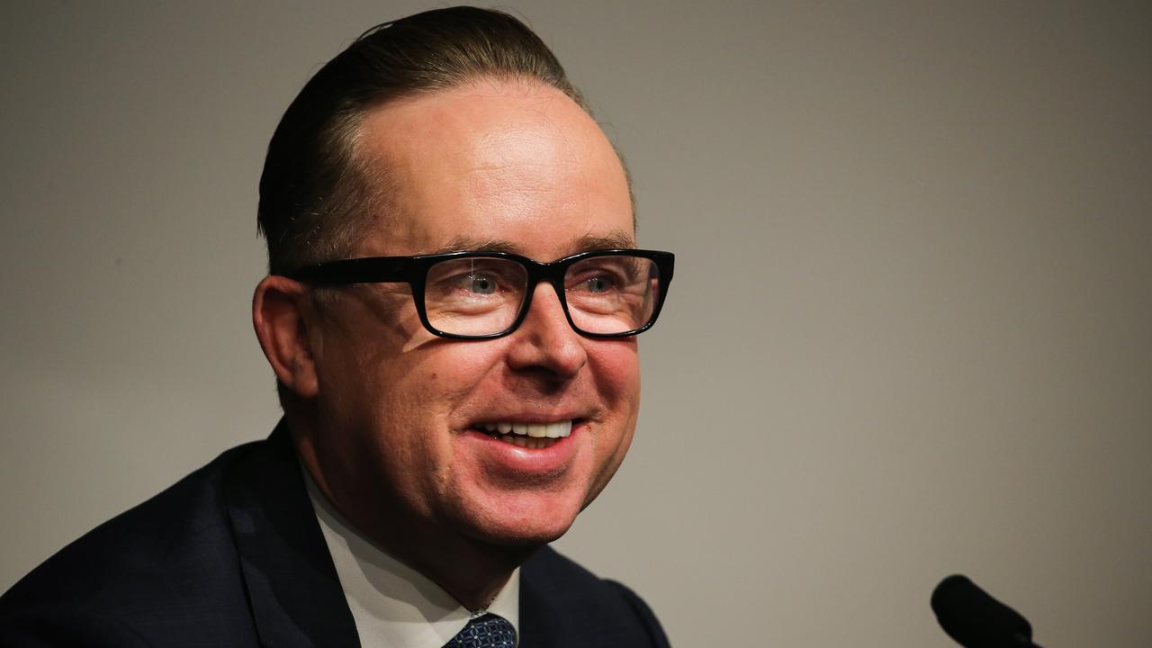 Former Qantas chief executive Alan Joyce is still raking in the benefits of the top-tier position he once held. Picture: NewsWire / Gaye Gerard