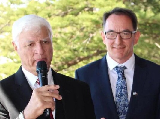 Bob Katter and Senator Fraser Anning.