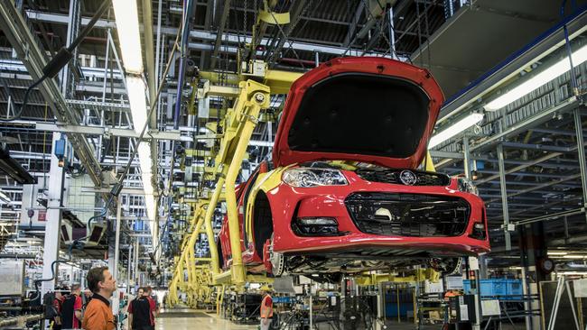 The last Holden Commodore made in Australia, 20 October 2017. Picture: Supplied.