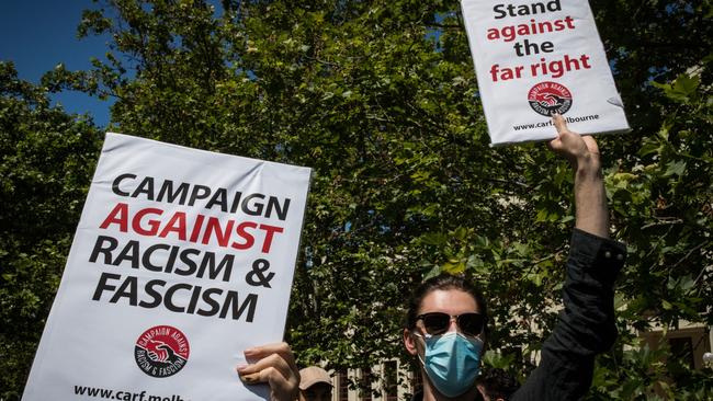 Labor (71 per cent) and Greens (88 per cent) supporters were more likely to be concerned about racism than Liberal/National (40 per cent) or One Nation (30 per cent) voters. Picture: Getty Images