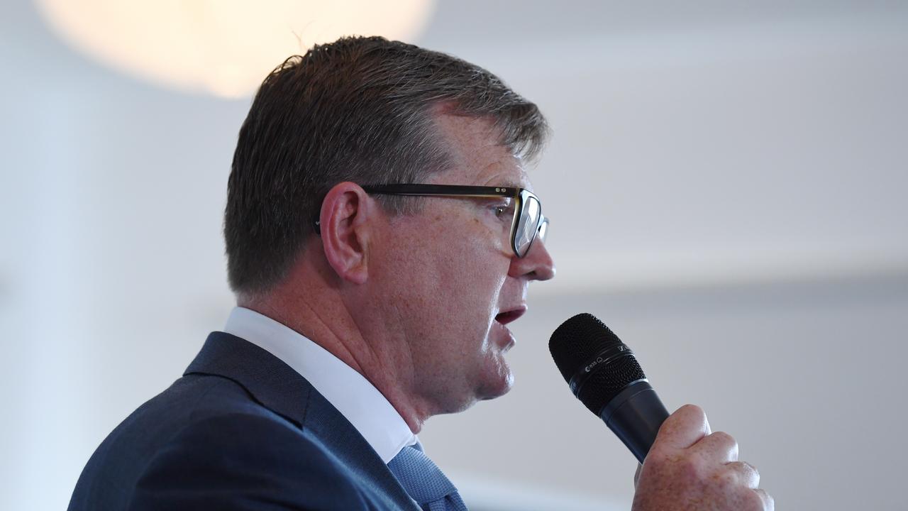 Alex said Wentworth by-election candidate Tim Murray was “an old friend” of his and that the Labor party “need more people like him”. Picture: Dean Lewins.