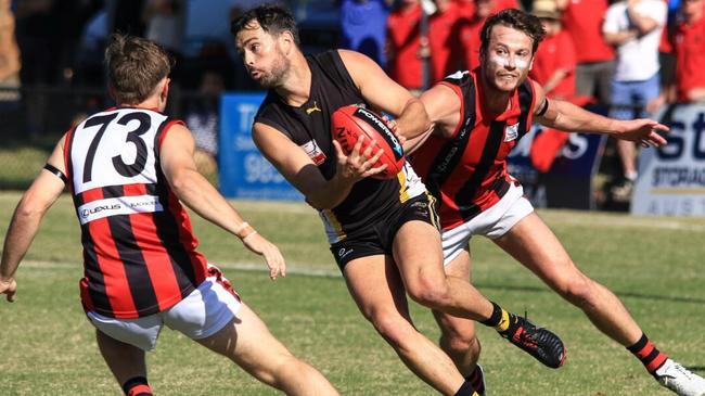 Local footy could be a step closer to a return. Picture: Davis Harrigan