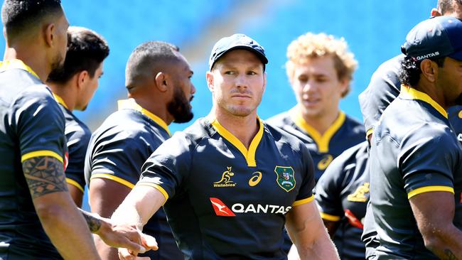 David Pocock will take over the captaincy reins from Michael Hooper. (AAP Image/Dave Hunt)