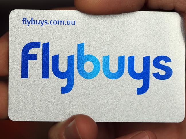 Flybuys  in hand