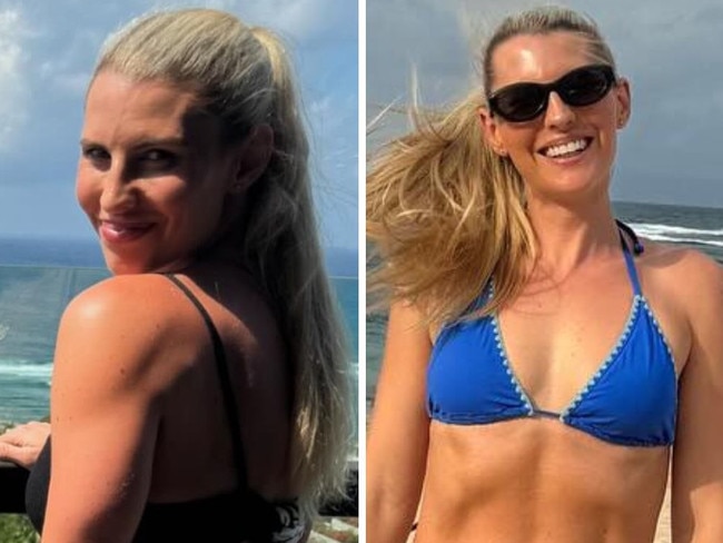 Hall’s ‘stunning’ bikini pic after losing 40kg. Picture: Instagram/TiffHall