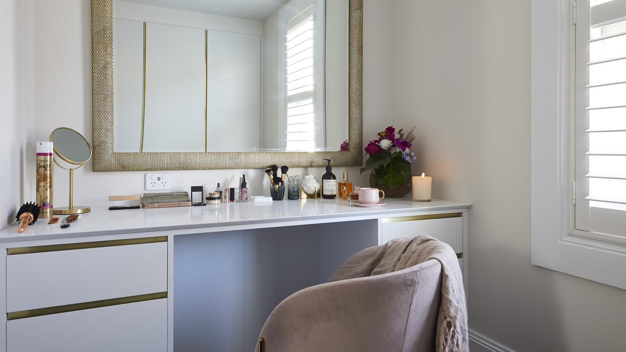 The dressing table was also a winner, especially with the natural light coming through. Picture: The Block