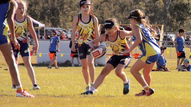 Chinchilla Comet junior Chloe Pallisier in 2016 - now she is a Queensland schoolgirl.