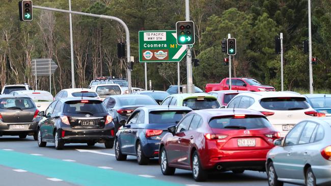 The State Government says it is taking steps to address the congestion. Picture: Nigel Hallett.