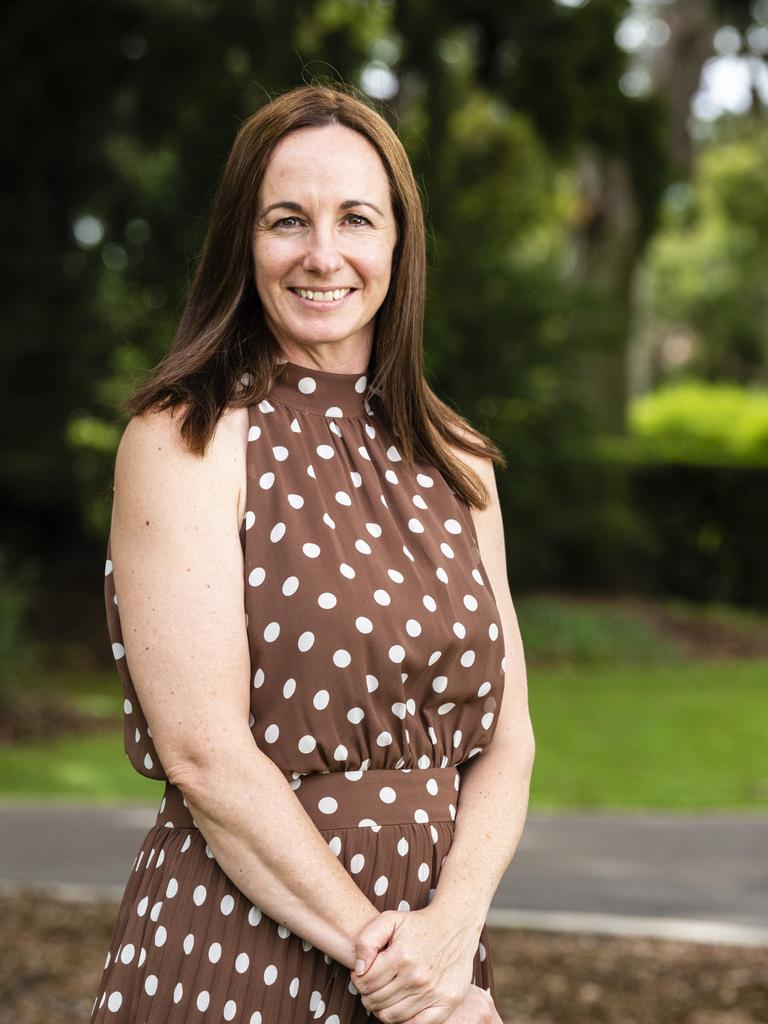 2021 Toowoomba Citizen of the Year recipient Toowoomba Hospital executive director Shirley-Anne Gardiner prepares to celebrate Australia Day 2022, Monday, January 24, 2022. Picture: Kevin Farmer