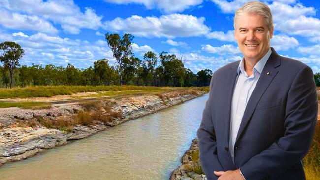 SunWater CEO Glenn Stockton. His company has assured farmers their water prices will not be affected by the revenue increase from $384 million to $2.03 billion.