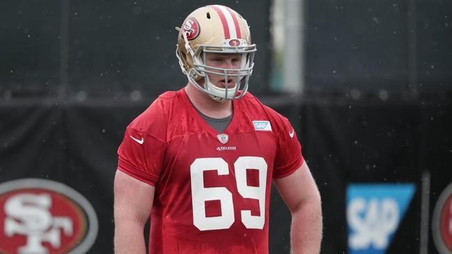 Muir at a 49ers rookie camp in 2016.