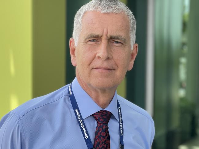 Mackay Base Hospital chief medical officer Dr Charles Pain. Picture: Zoe Devenport