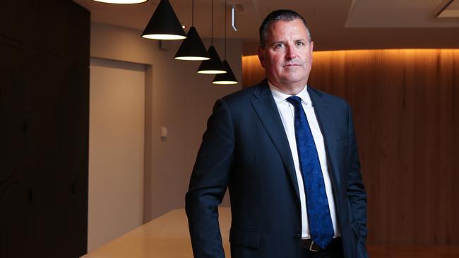 Insurance Australia Group chief Nick Hawkins doesn’t expect any change in operations. Picture: Gaye Gerard