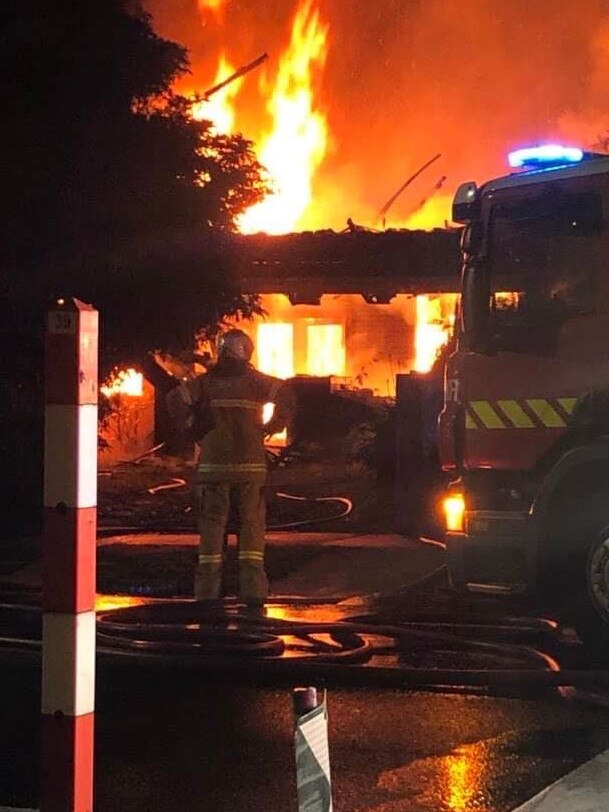 The house fire on Koornang Rd Carnegie.