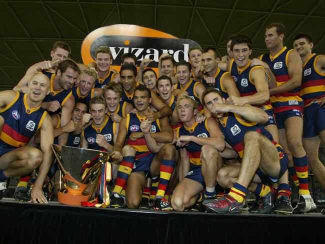 The Wizard Cup-winning Crows in 2003.