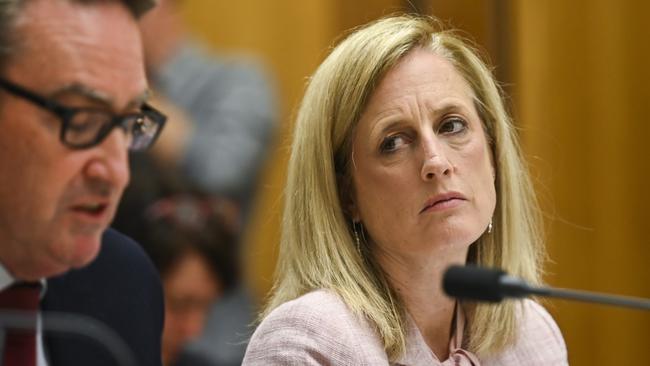 The opposition is set to hound Senator Gallagher and her colleagues on the matter when parliament resumes this week. Picture: NCA NewsWire / Martin Ollman