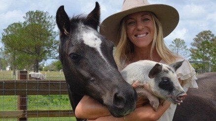 From the Ground Up Wellbeing Farm owner Kamala Paech has started offering animal and nature supported therapy programs for people living with disabilities and mental health.