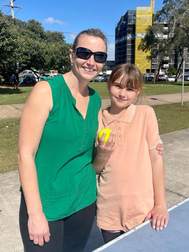 Stacey and Hayley Roberts at Cotton Tree. Picture: Kristen Camp