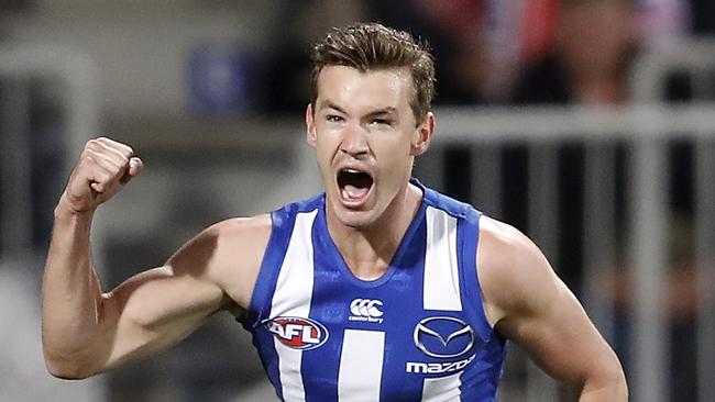 North Melbourne is likely to have pick No. 2 in the mid-season draft. Picture: Dylan Burns AFL Photos.