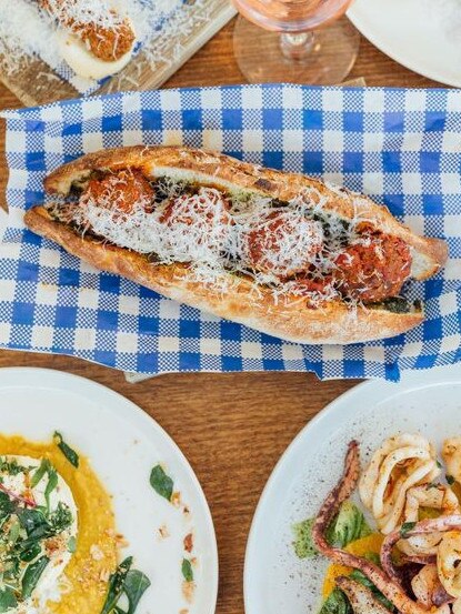 Super Bueno's meatball sub. Picture: Facebook